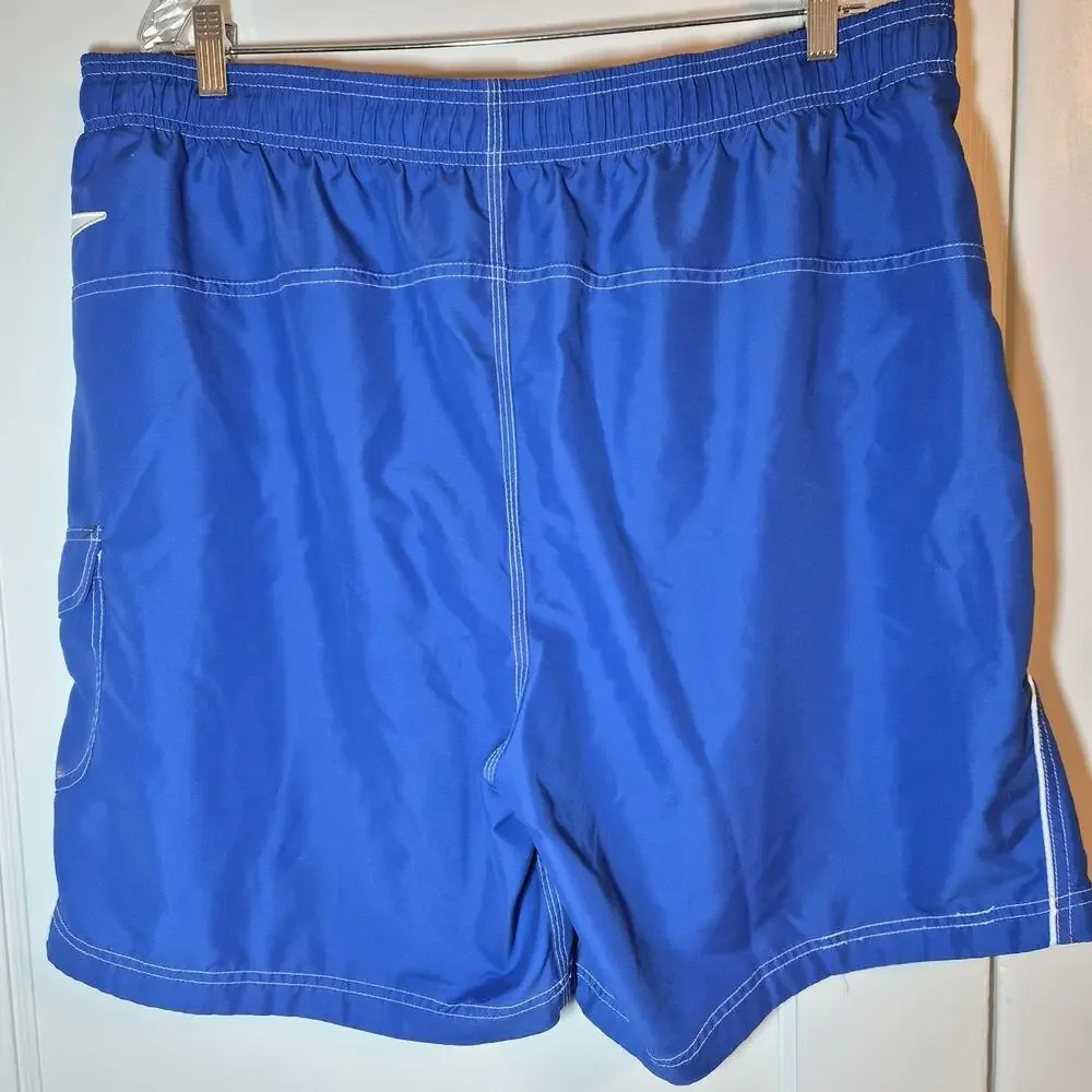 SPEEDO Blue Swimwear Swimming‎ Trunks Shorts Size XXL